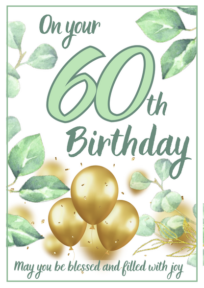 Birthday Card - Significant Green