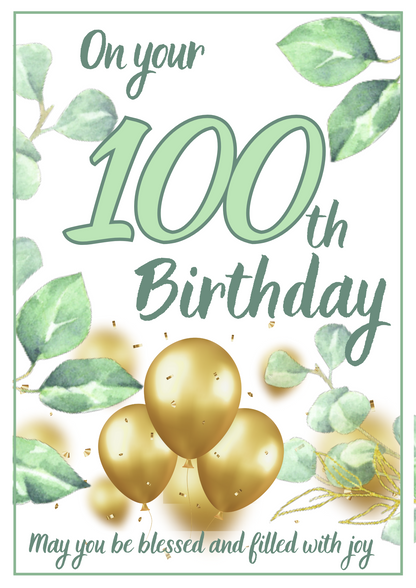 Birthday Card - Significant Green